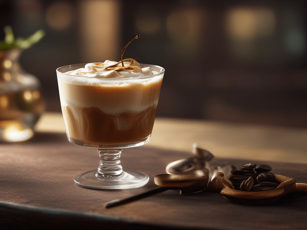 Café cremoso con&nbsp;ron